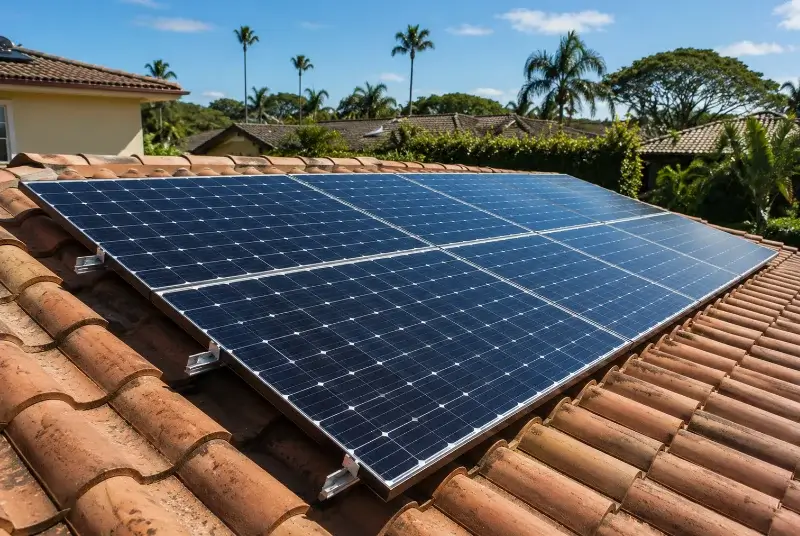 Installation de panneaux solaires à Ria-Sirach